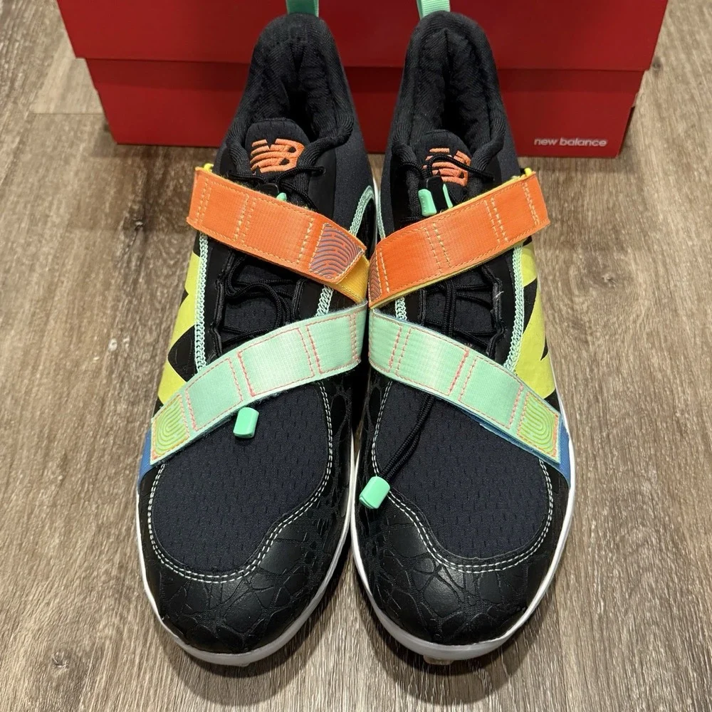New Balance FuelCell Lindor v2 Neon Dragonfly Baseball Cleat Men's Size 12.5‎ D